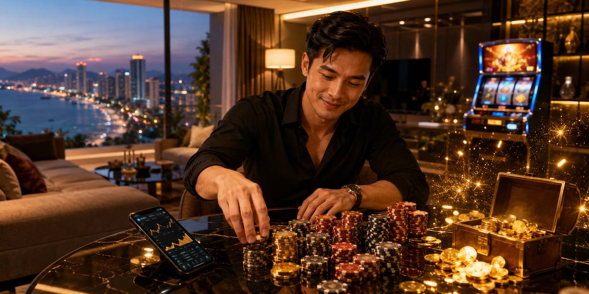 kuwin0 Cách bàn Baccarat và Roulette được phát